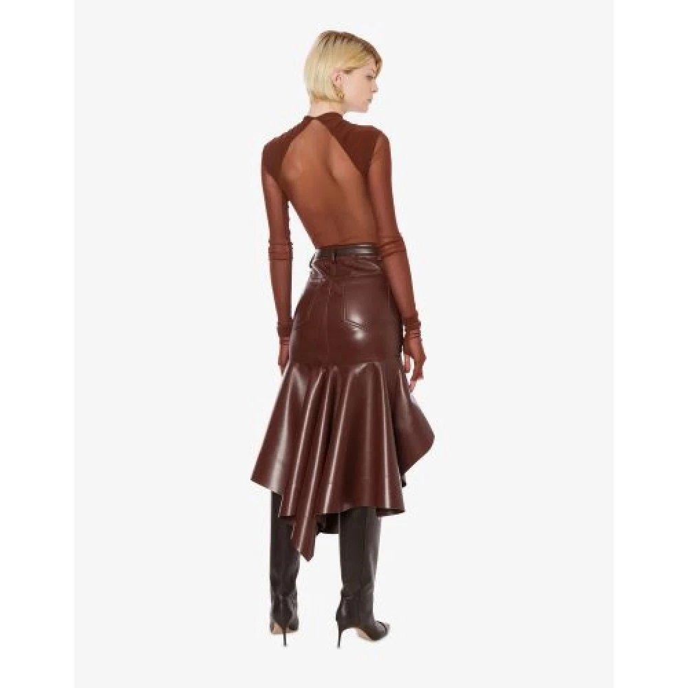 Philosophy di Lorenzo Serafini Tule Body Lorenzo Serafi Bruin Brown Dames