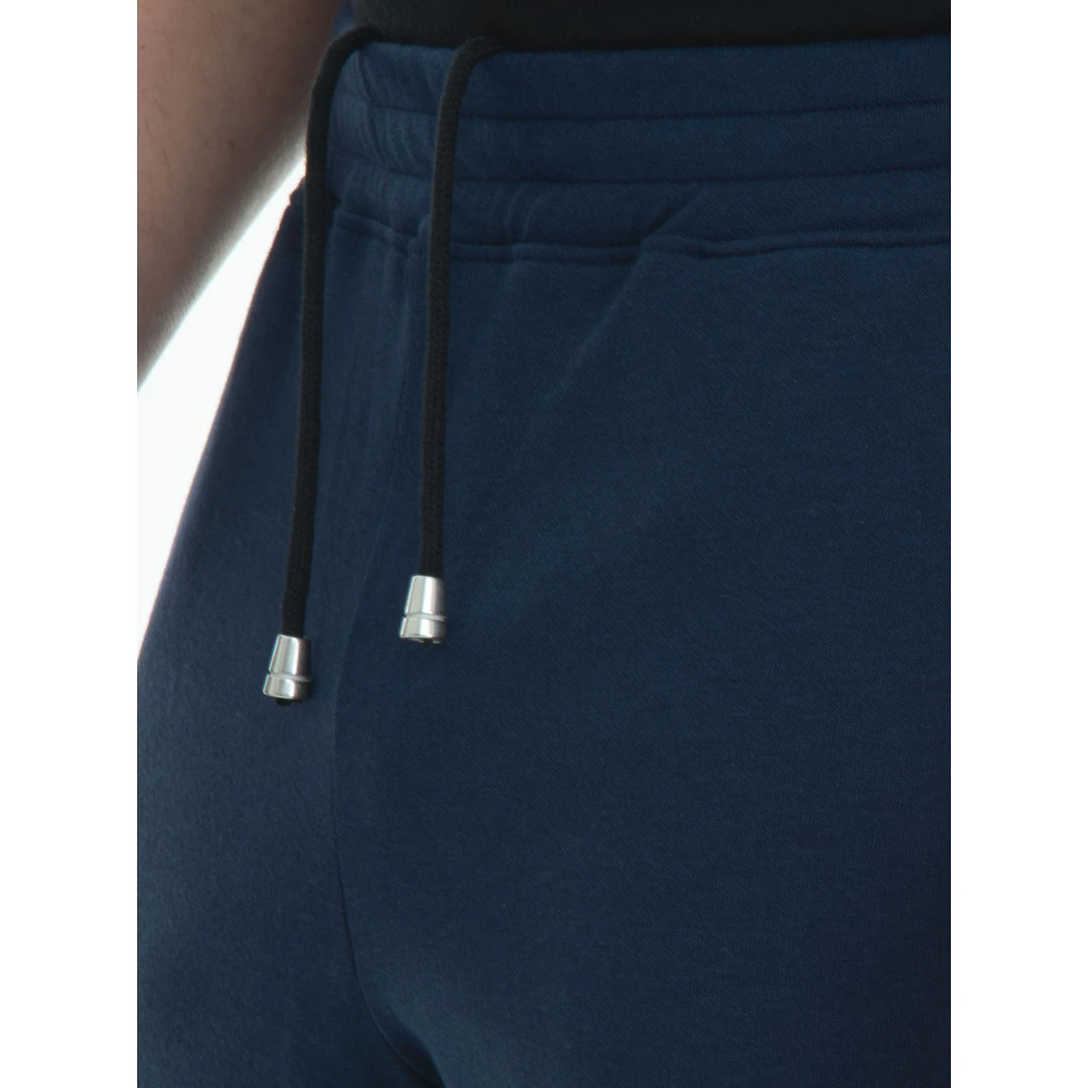 Hindustrie Stretch Overall Broek met Zakken Blue Heren