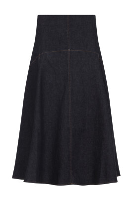 jupe-midi-bleue-vetements-femme