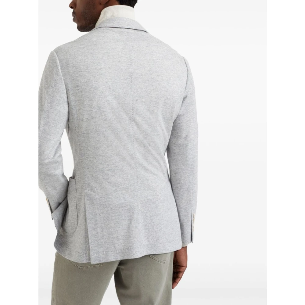 BRUNELLO CUCINELLI Stijlvolle Jassen voor Mannen White Heren