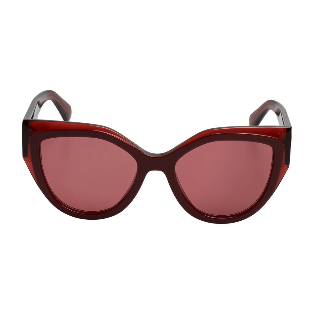 Ferragamo Women's Red Cat Eye Sunglasses - Sunglasses - One Size - Accessories
