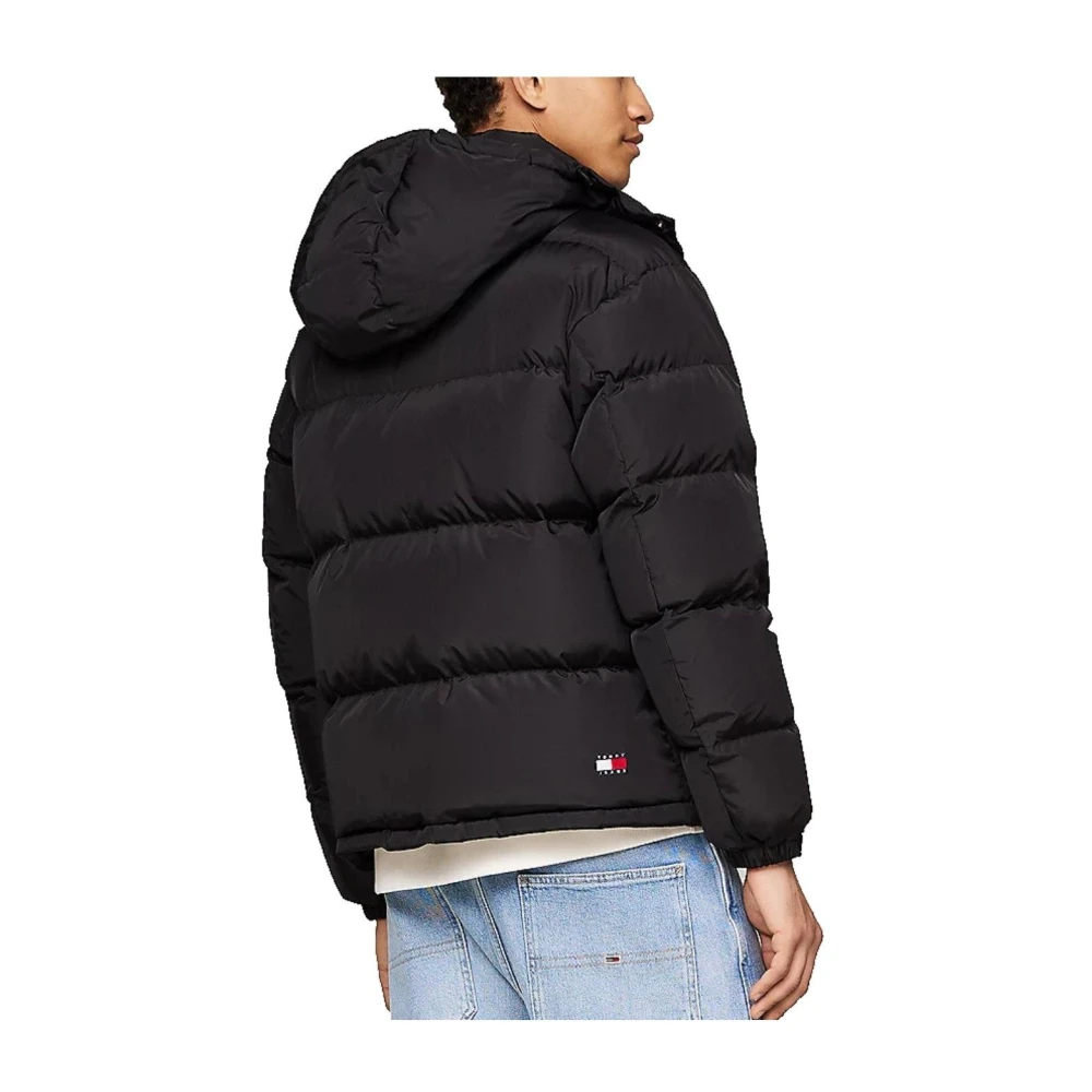 Tommy Hilfiger Waterbestendige Alaska Jas voor Mannen Black Heren