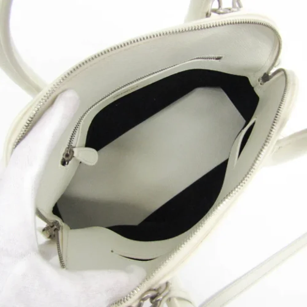 Balenciaga Vintage Pre-owned Leather balenciaga-bags White Dames