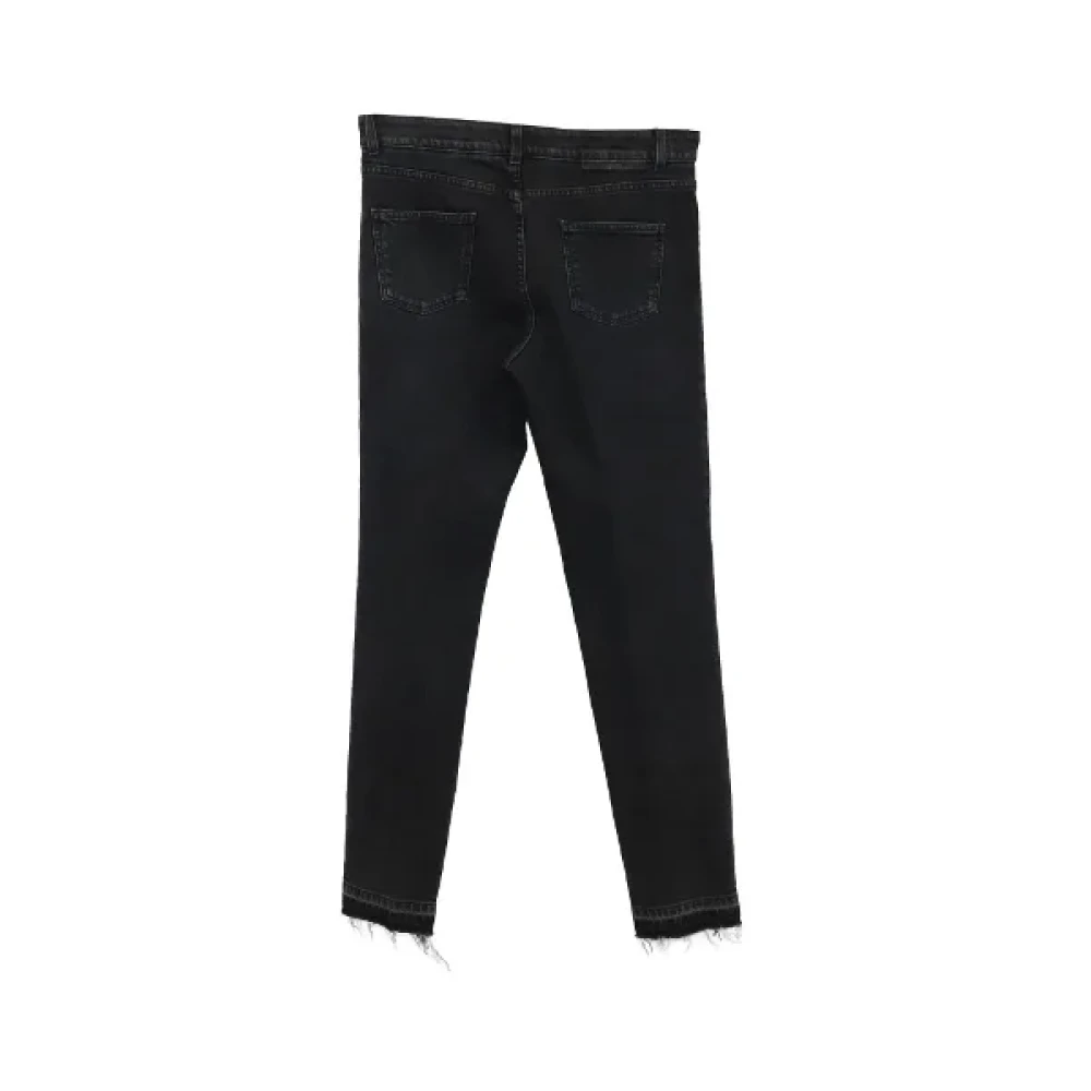 Stella McCartney Pre-owned Cotton jeans Black Dames