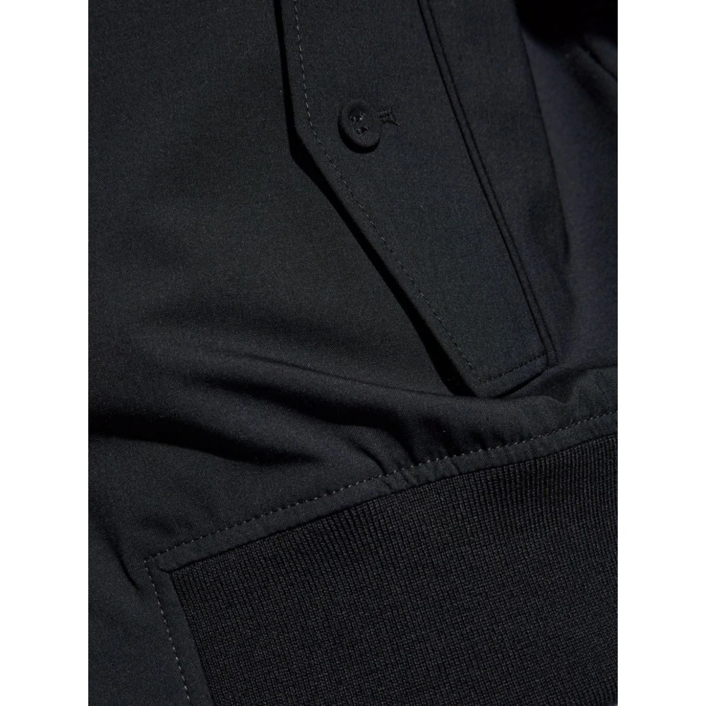 Givenchy Harrington Collar Jacket met 4G Metalen Detail Blue Heren