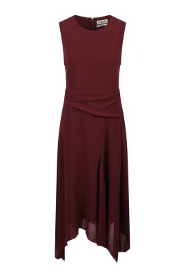a-line-midi-dress-with-asymmetric-hem