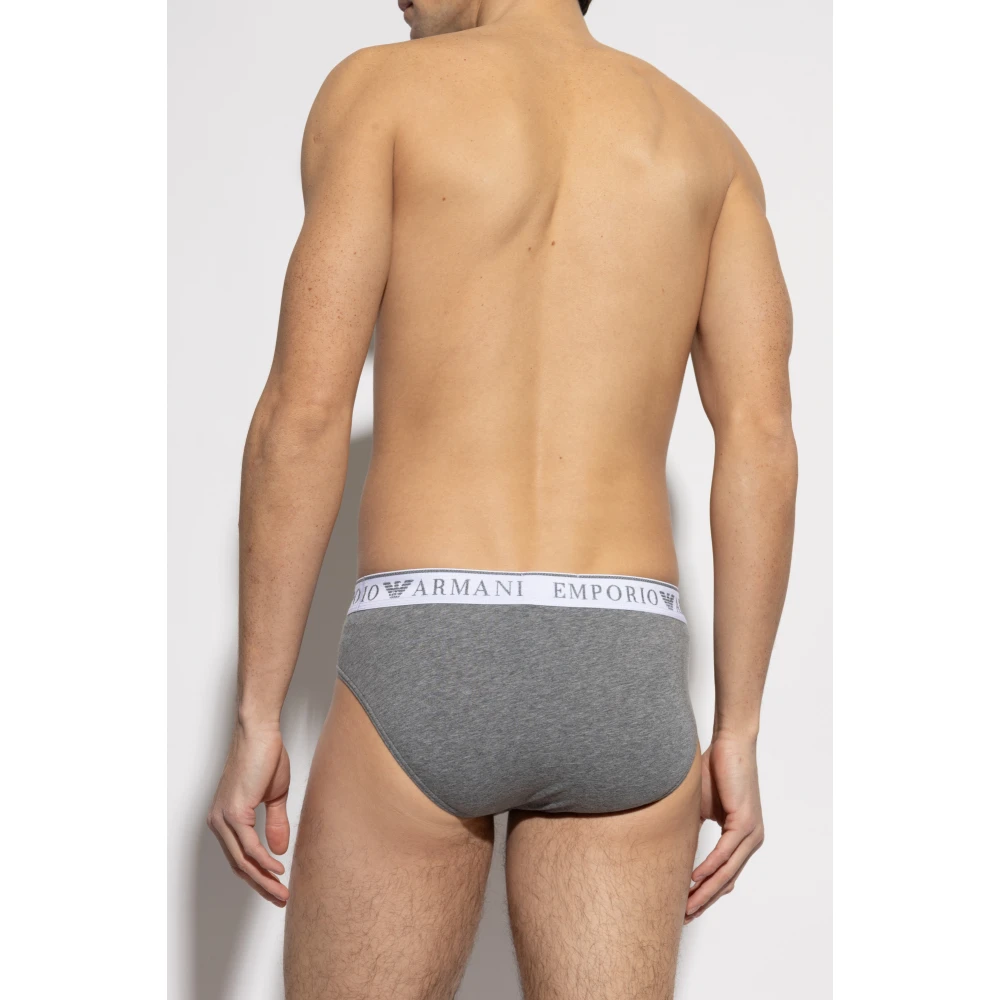 Emporio Armani Twee-pack slips Multicolor Heren