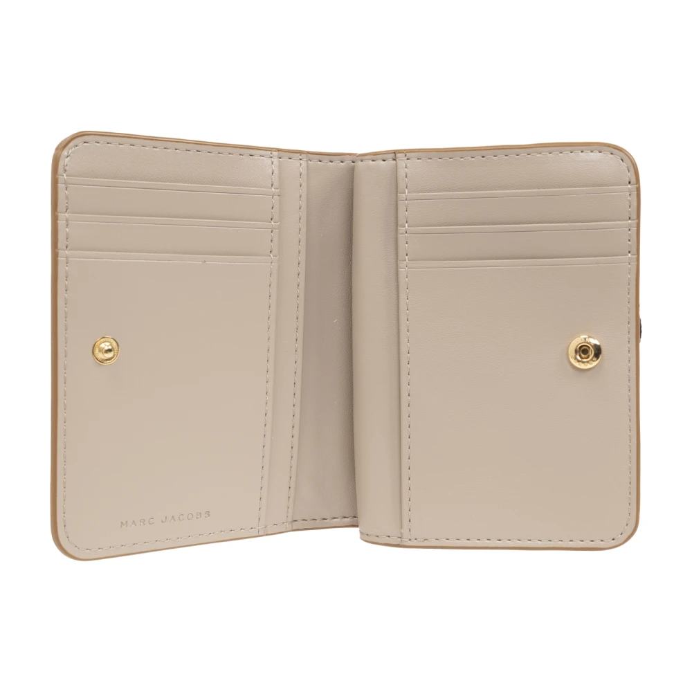 Marc Jacobs Portemonnee met logo Brown Dames
