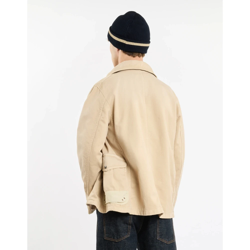 Fay Beige Jas voor Stijlvolle Outfits Beige Heren
