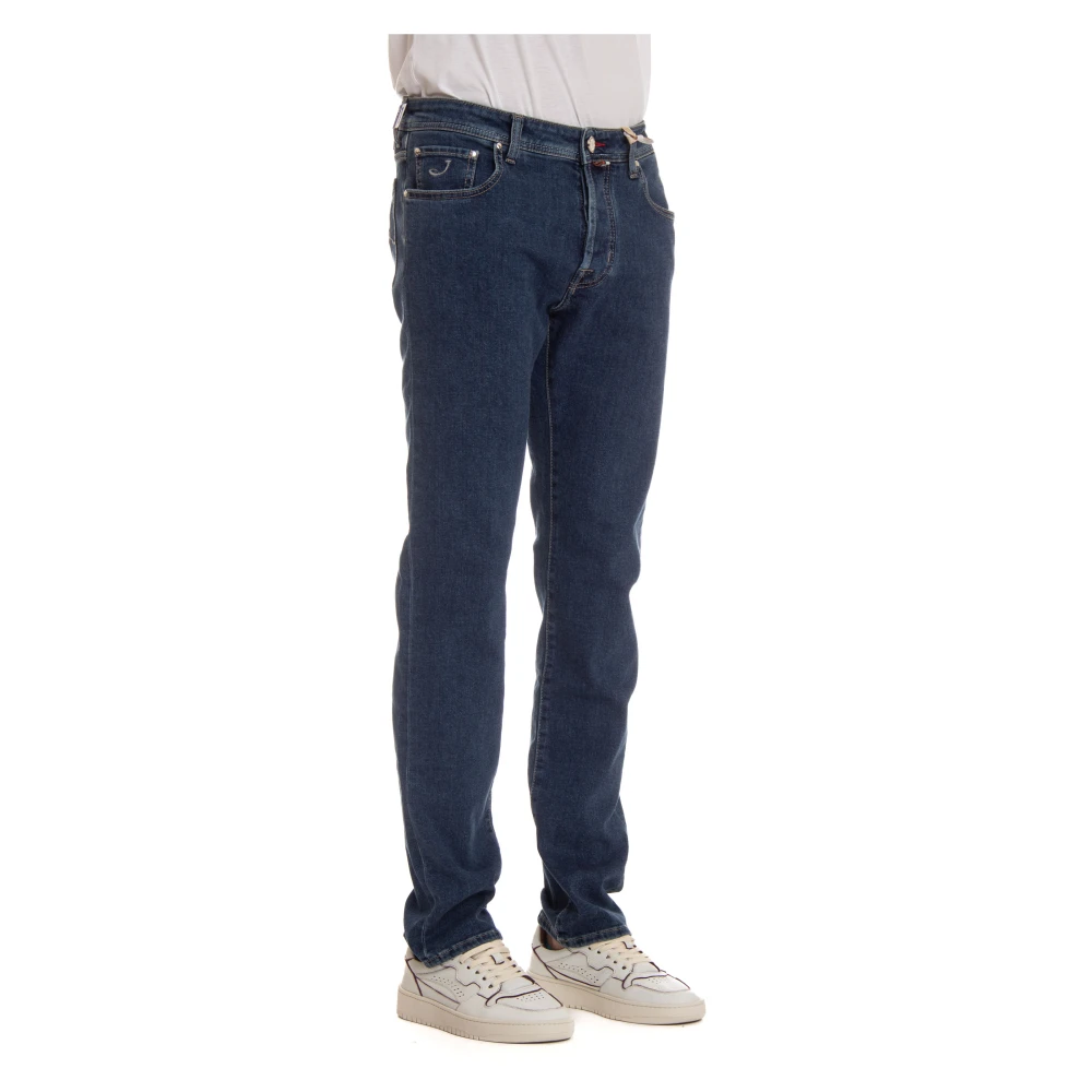 Jacob Cohën Luxe Denim Jeans Bard Fit Blue Heren