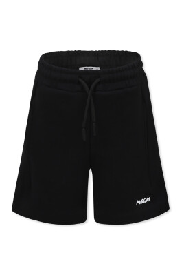 short-sport-noir-en-coton-avec-logo