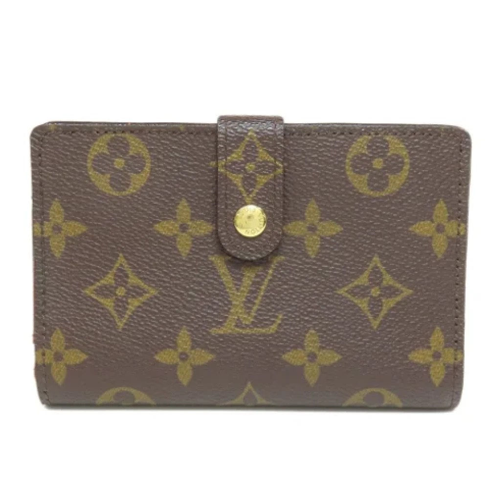 Louis Vuitton Vintage Pre-owned Canvas wallets Brown Dames
