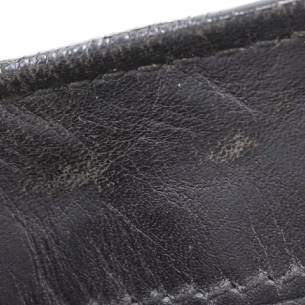 Bottega Veneta Vintage Pre-owned Leather wallets Black Heren