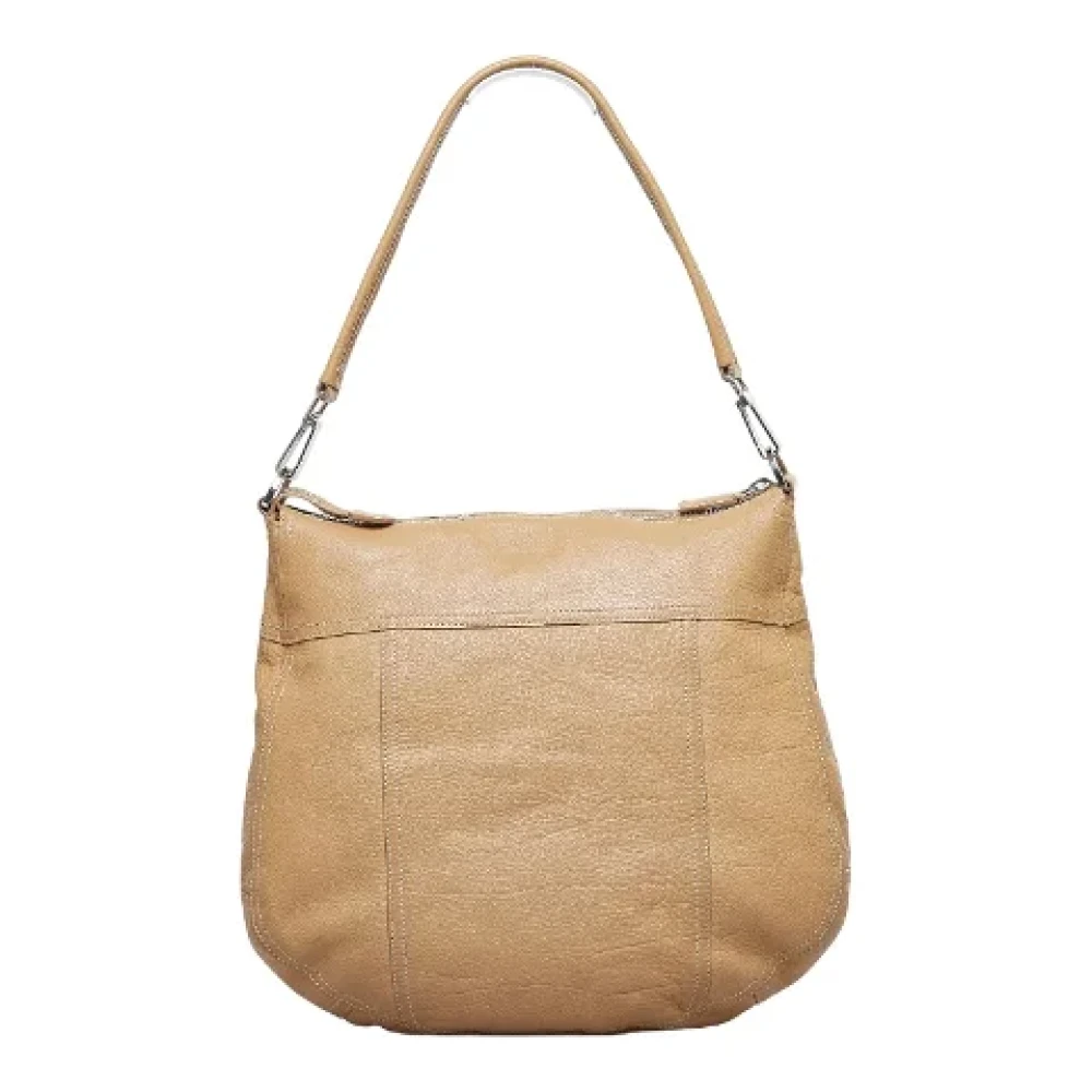 Prada Vintage Pre-owned Leather shoulder-bags Brown Dames