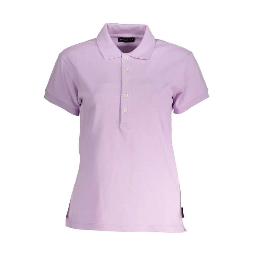 North Sails , Polo Shirts, Female, Pink, Xs, Classic Fit Polo Shirt