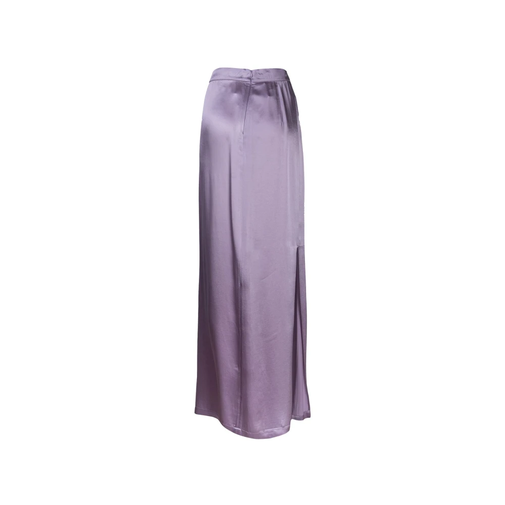 Erika Cavallini Trendy Maxi Skirts Purple Dames