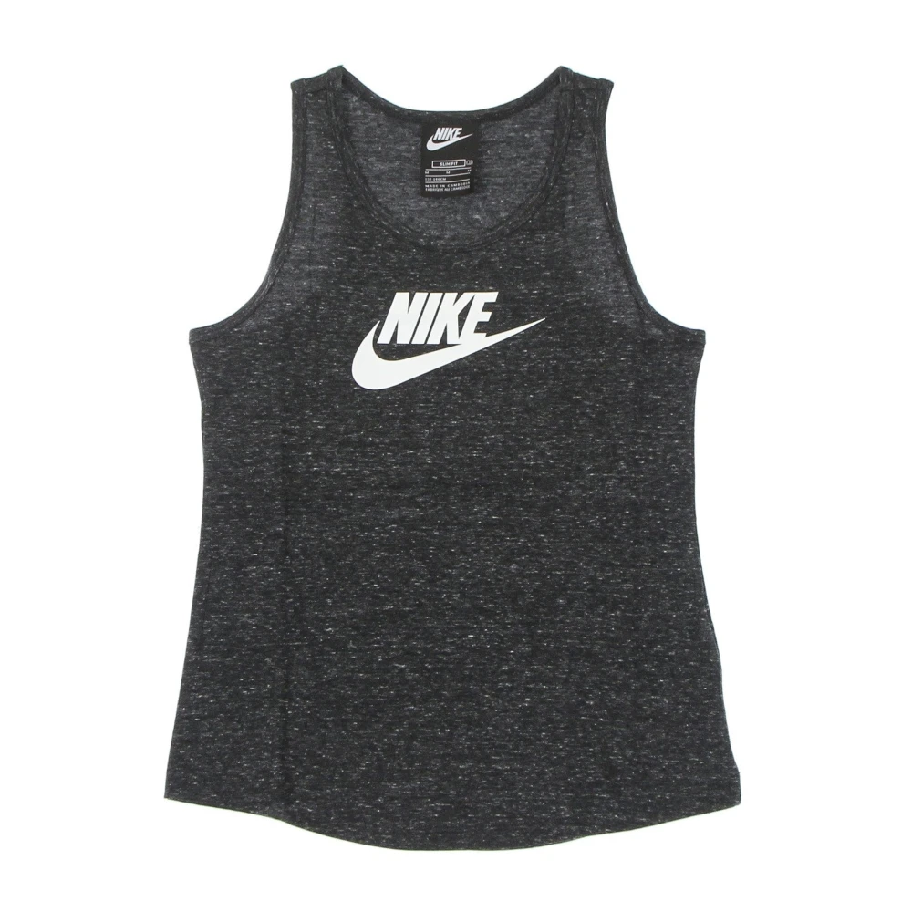 Nike Sportieve Tanktop Zwart Wit Gray Heren