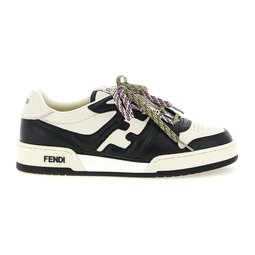 Fendi Women's Multicolor Sneakers, 7 Uk, Match Trainers