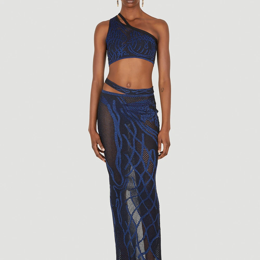 DI Petsa Tops Blue Dames
