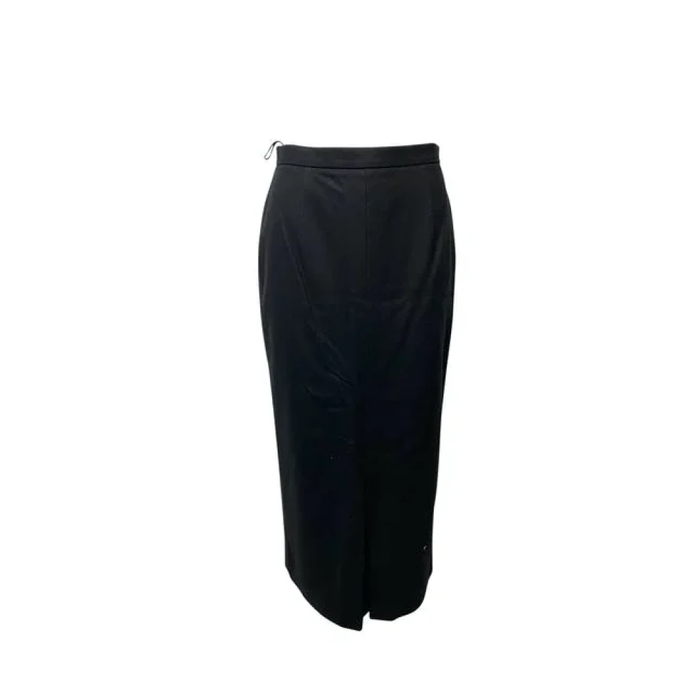 Miu Wool bottoms Black Dames