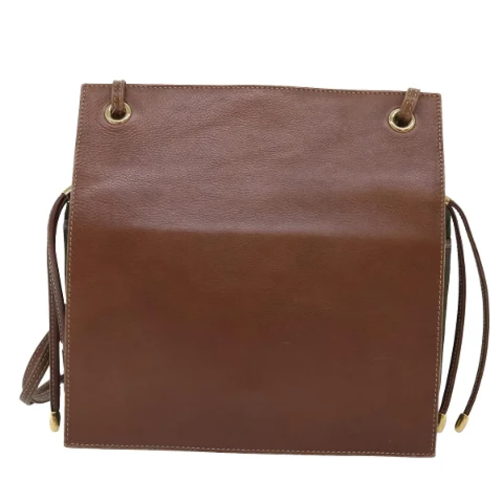 Bally Pre-owned Suede shoulder-bags Brown Dames