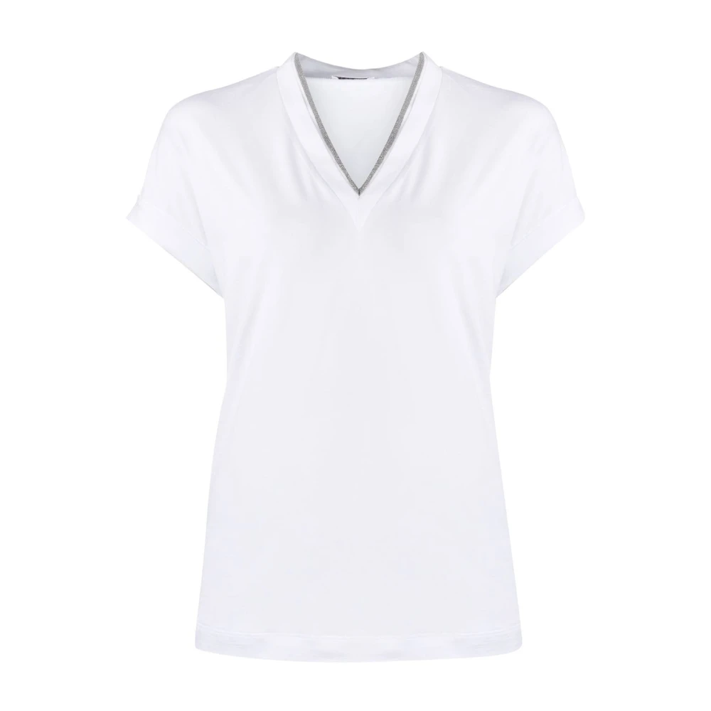 Tops > T-Shirts - - Brunello Cucinelli - Modalova