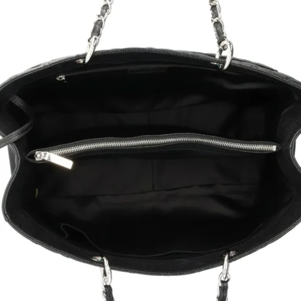 Chanel Vintage Pre-owned Leather chanel-bags Black Dames