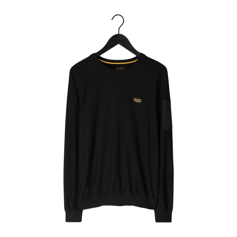PME Legend Herren Rundhals Pullover R-NECK AMERICAN CLASSIC - Regular Fit - Bild 6
