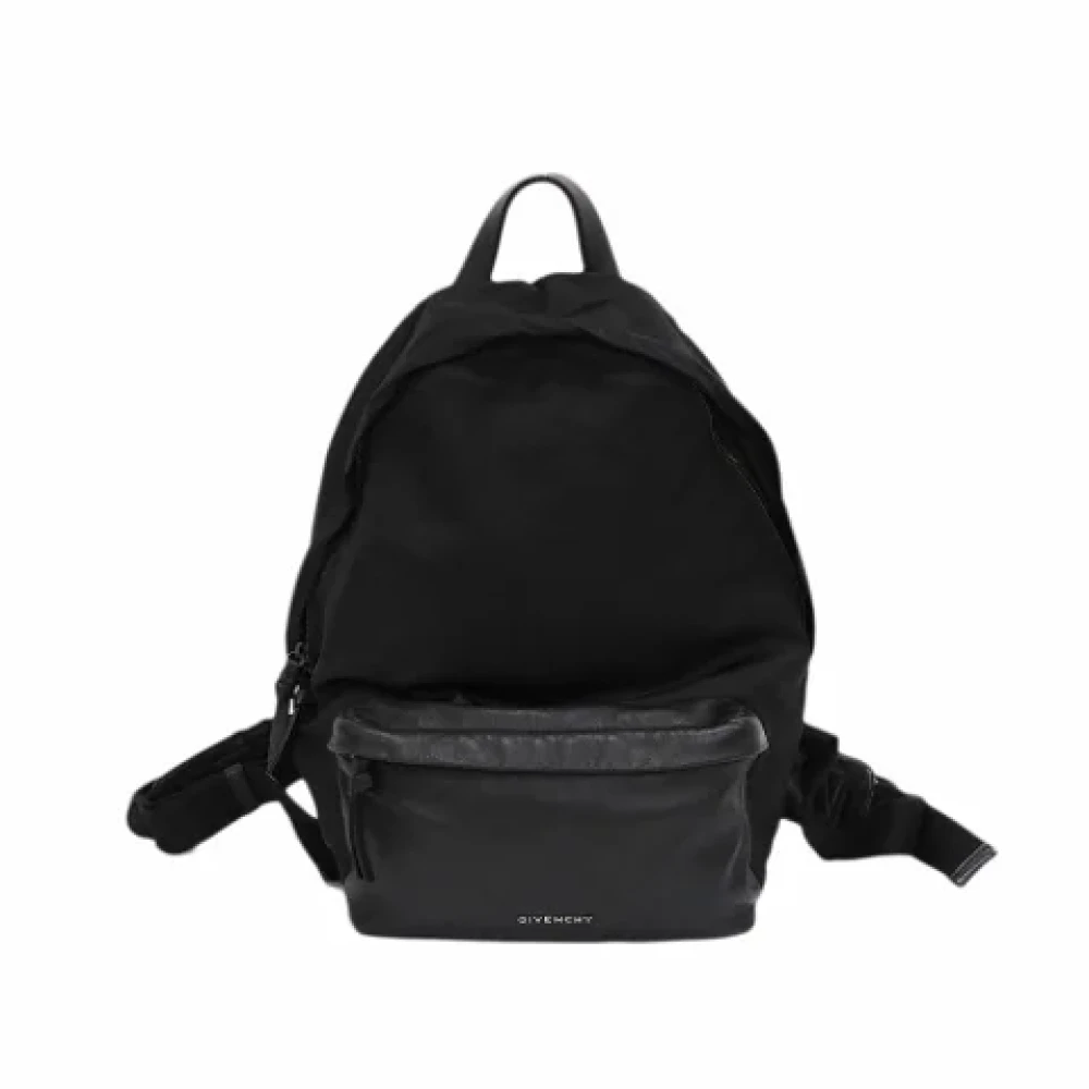 Givenchy Pre-owned Fabric backpacks Black Dames