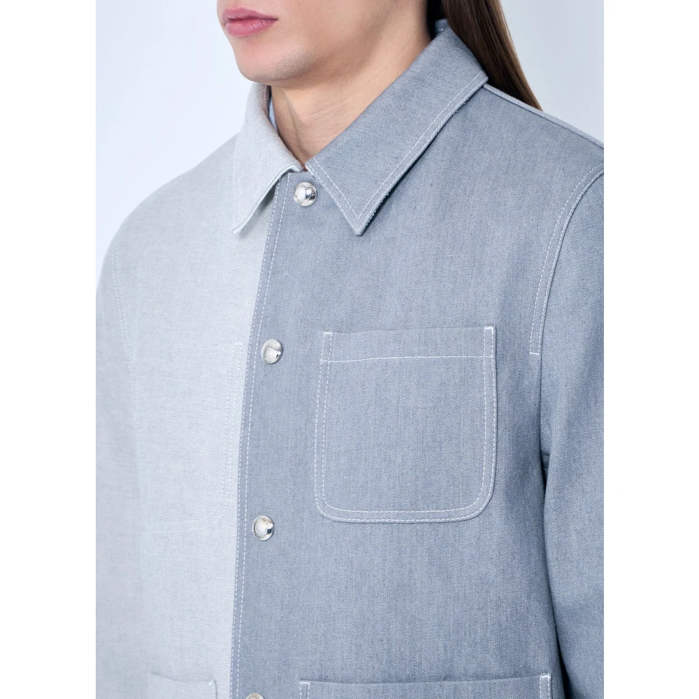 Thom Browne Contrastpaneeljas Multicolor Heren