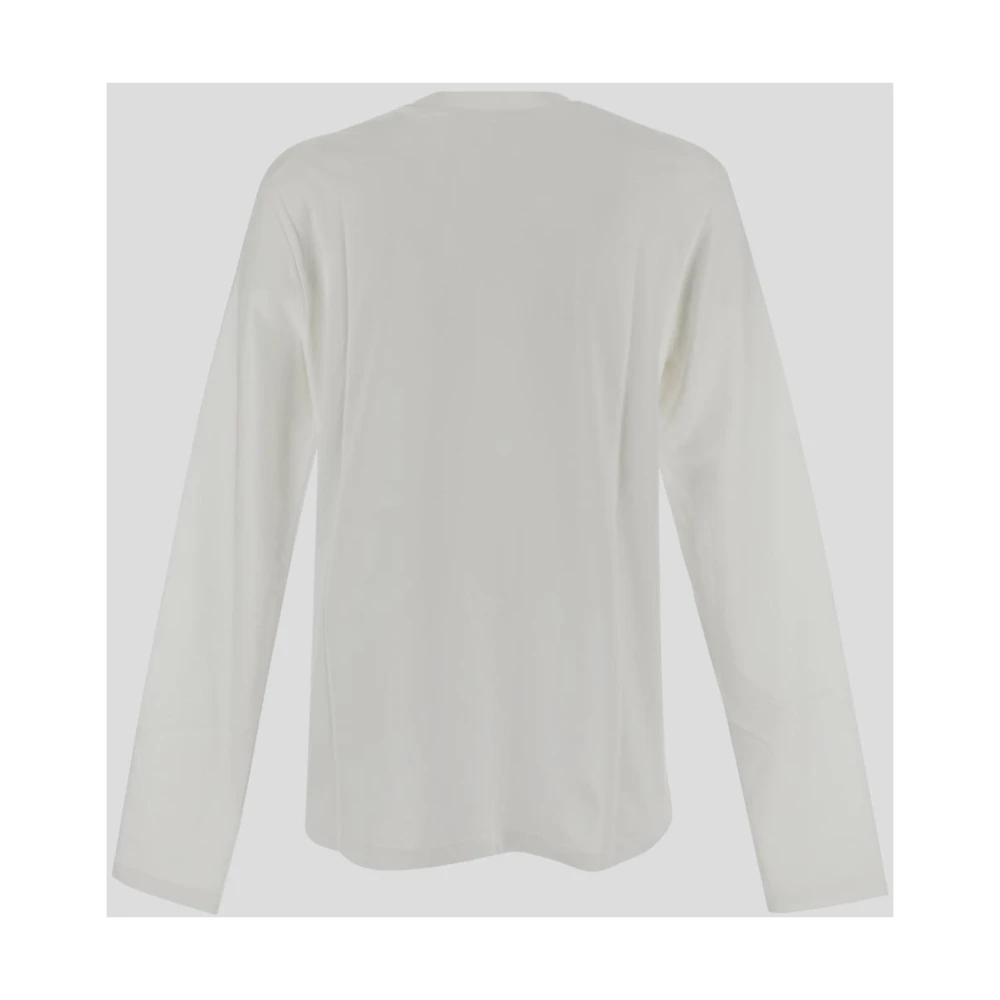 Jil Sander Katoenen T-shirt White Heren