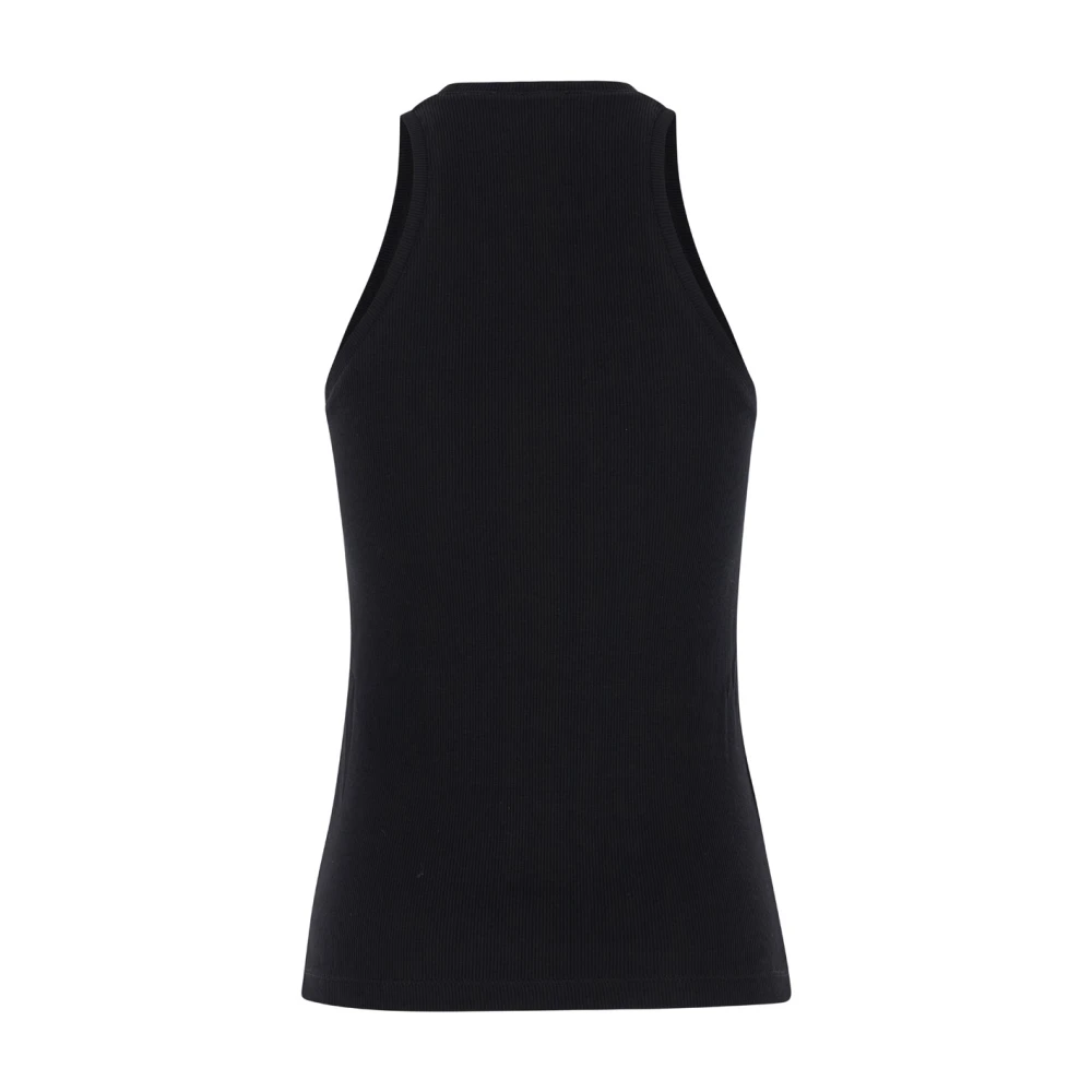 pinko Zwarte Tanktop Distinto Stijl Black Dames