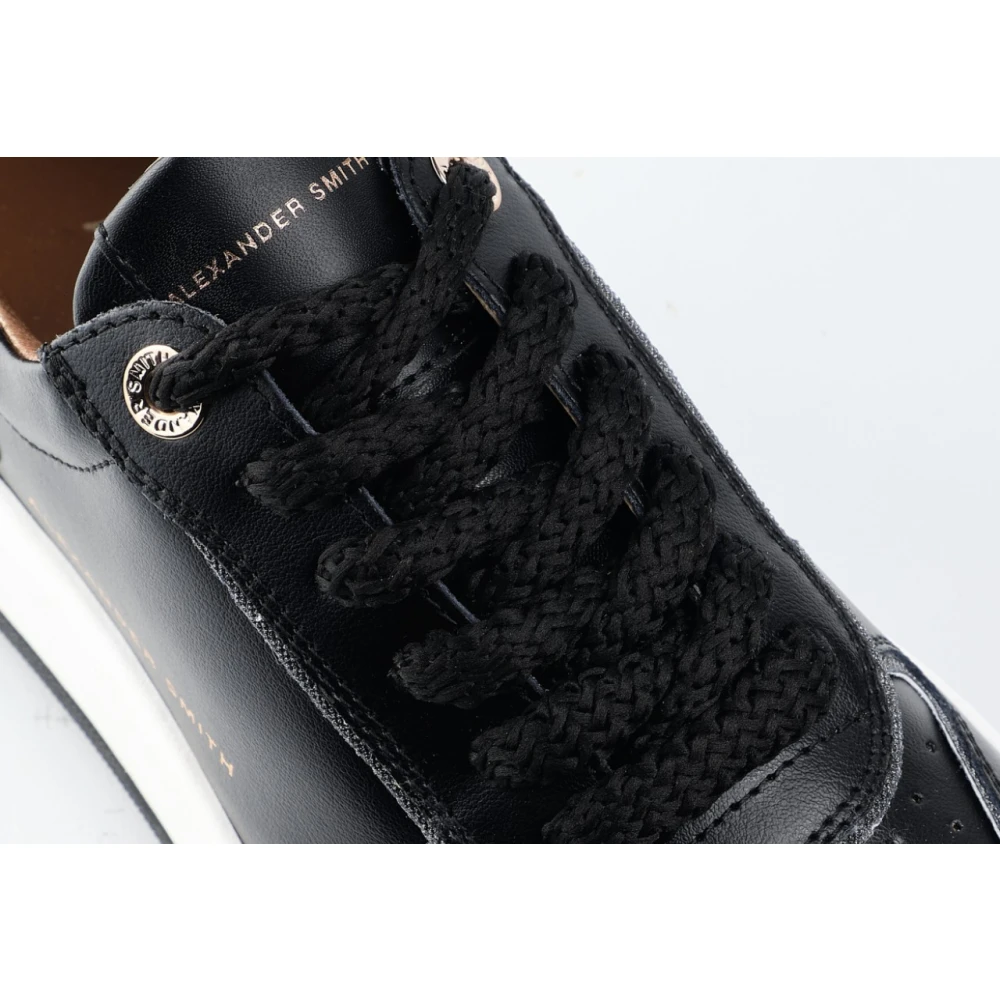 Alexander Smith Zwarte Harrow Dames Sneakers Black Dames