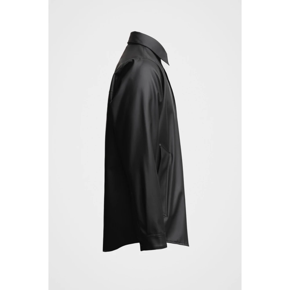 Stutterheim Waterdicht Overshirt voor Mannen Black Heren