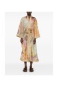 robe-multicolore-avec-manches-amples