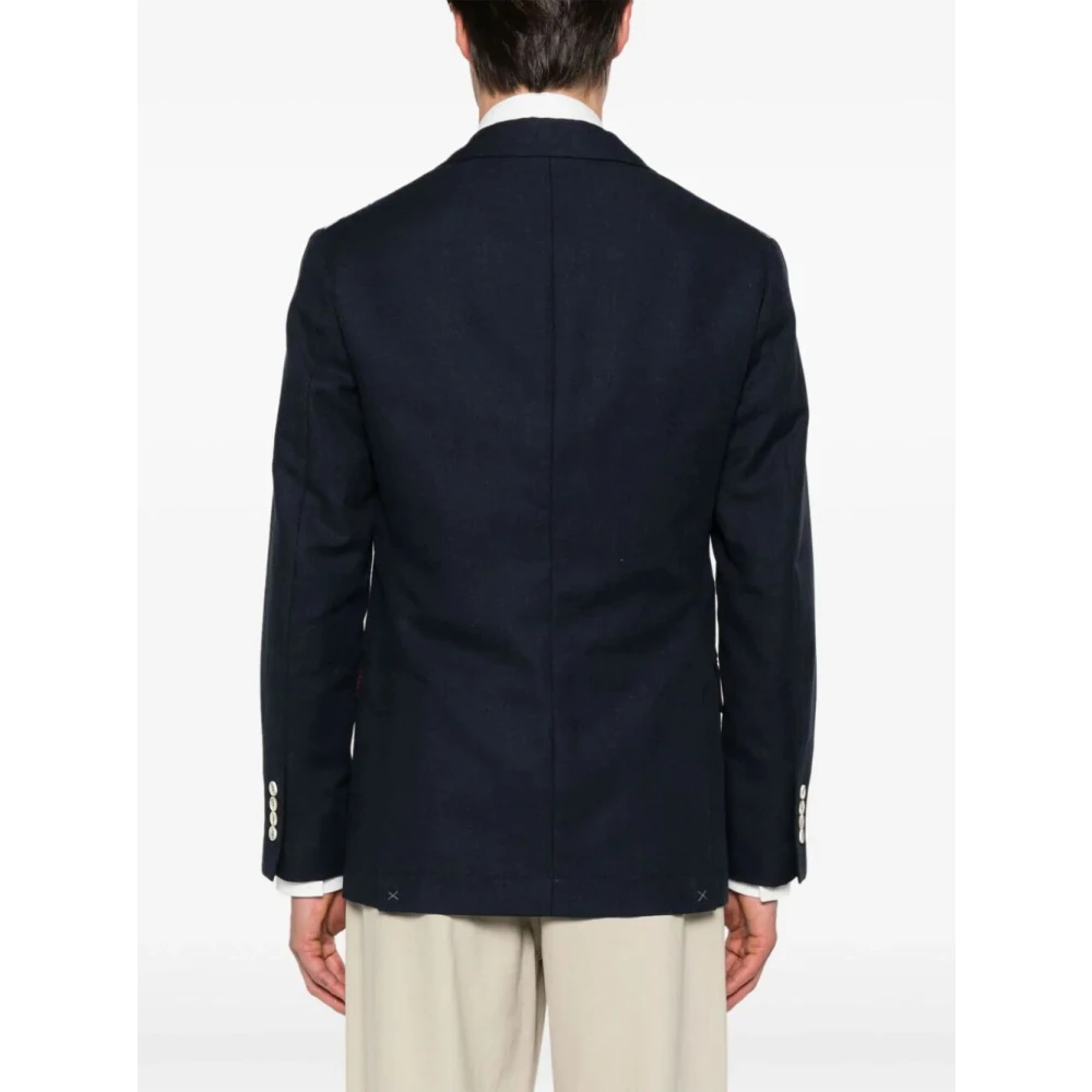 BRUNELLO CUCINELLI Elegante Blazer voor Stijlvolle Look Blue Heren