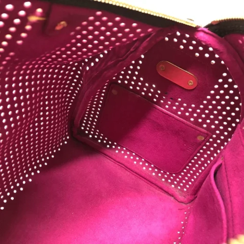 Louis Vuitton Vintage Pre-owned Cotton louis-vuitton-bags Brown Dames