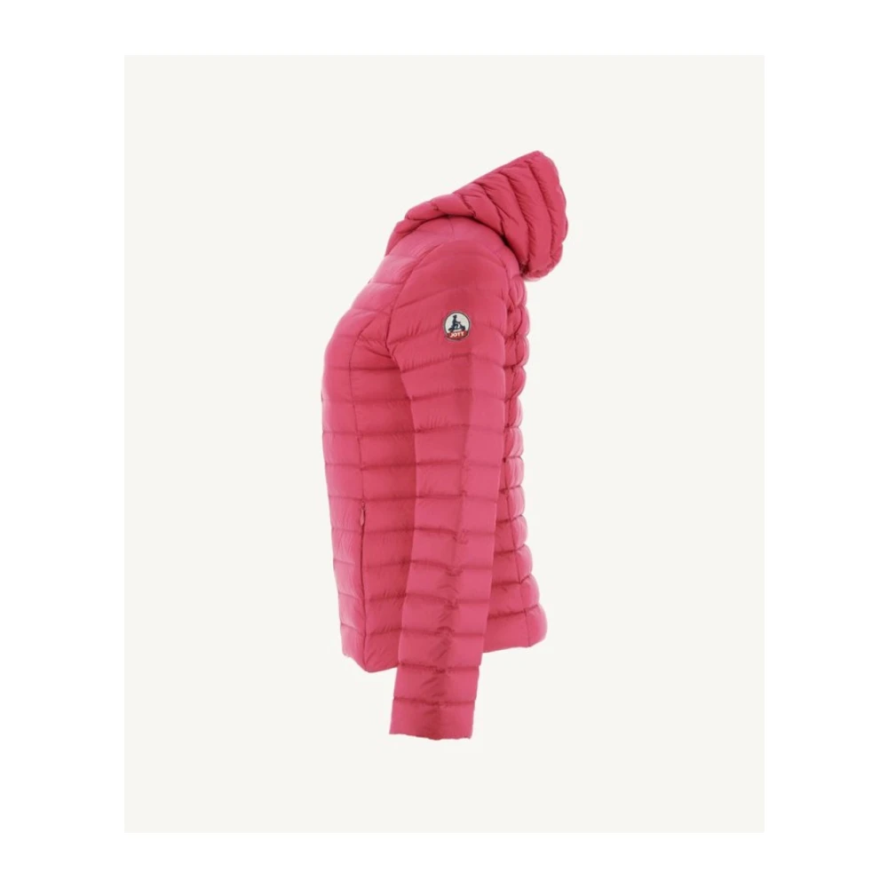 Jott Aansluitende capuchonjas Rozen Pink Dames