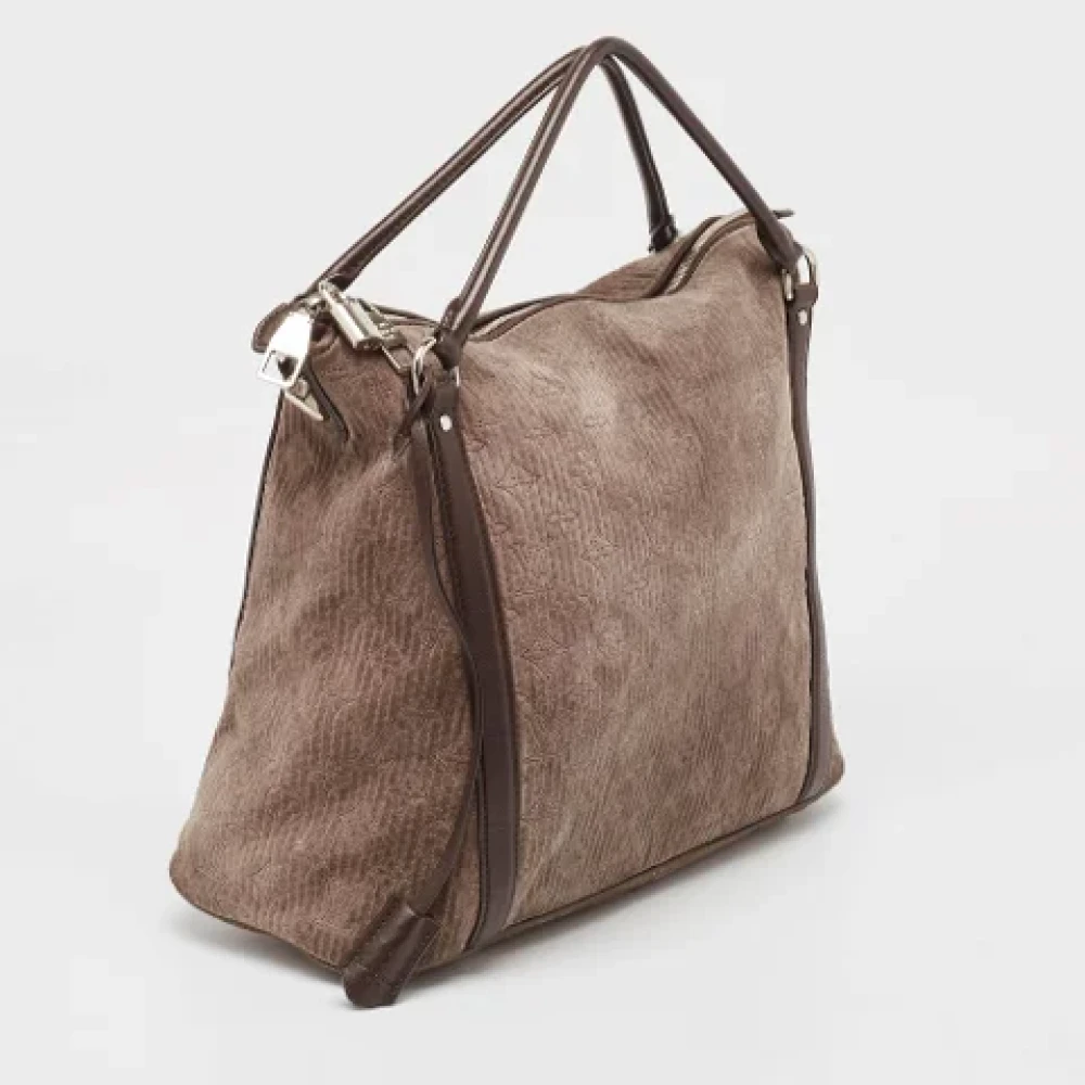 Louis Vuitton Vintage Pre-owned Leather handbags Brown Dames