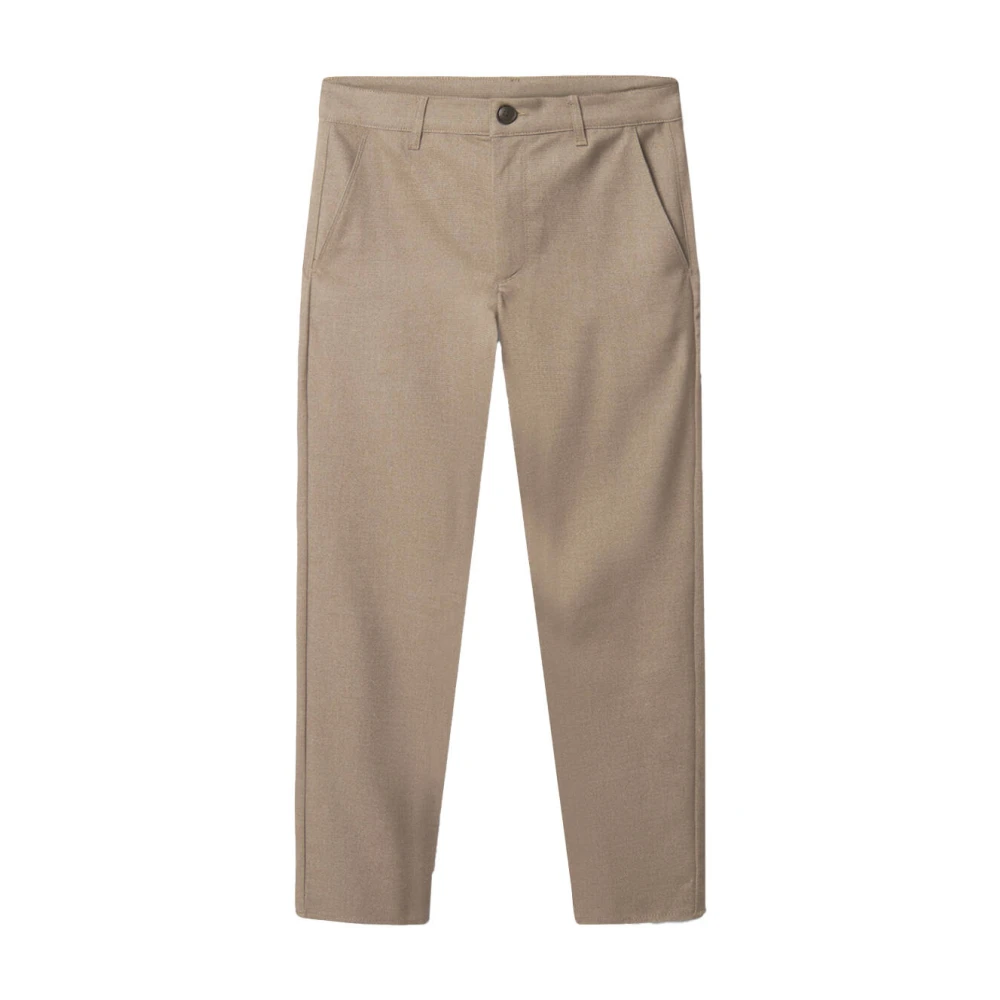 Gabba Stijlvolle Chino Broek Venza Shafi Brown Heren