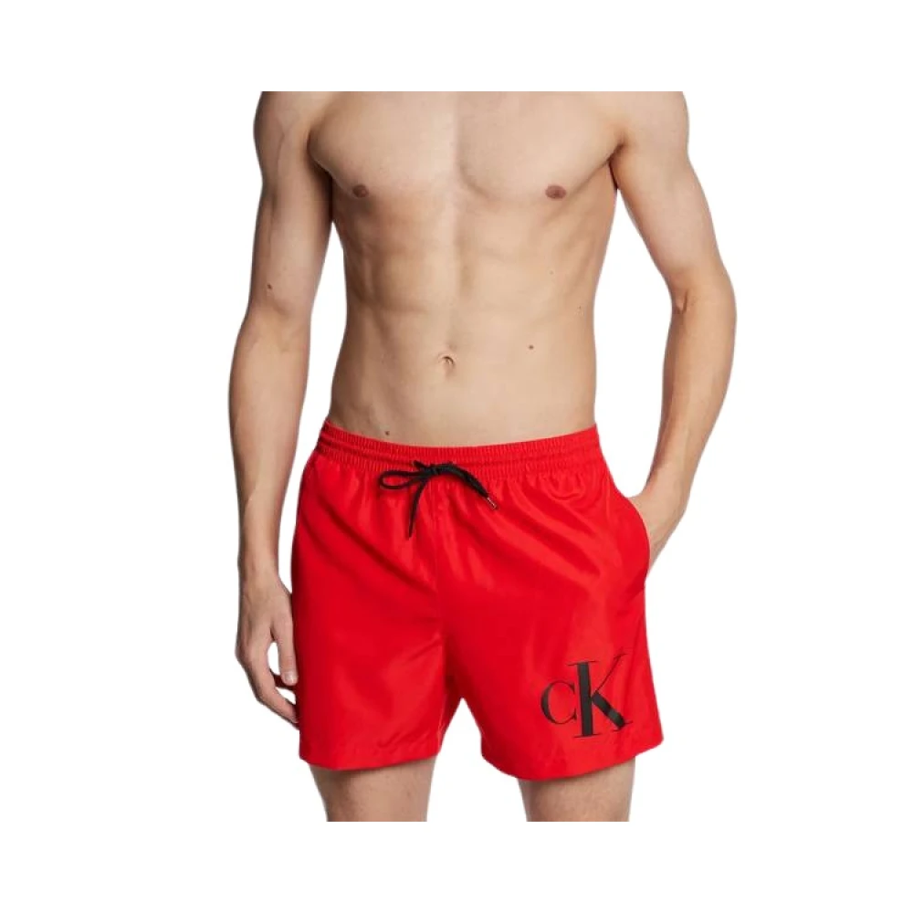 Calvin Klein Zwemkleding Red Heren