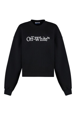 contrasting-logo-print-sweatshirt