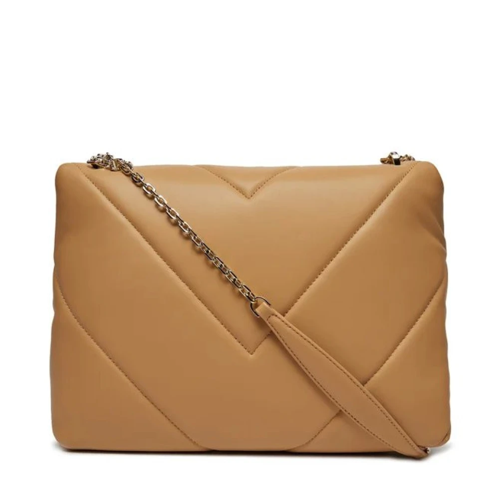 PATRIZIA PEPE Fly Padded Schoudertas Beige Dames