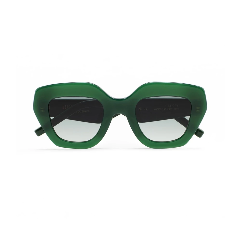 Kaleos Women's Green Sunglasses, 48 Mm, Halsey 003 Sunglasses