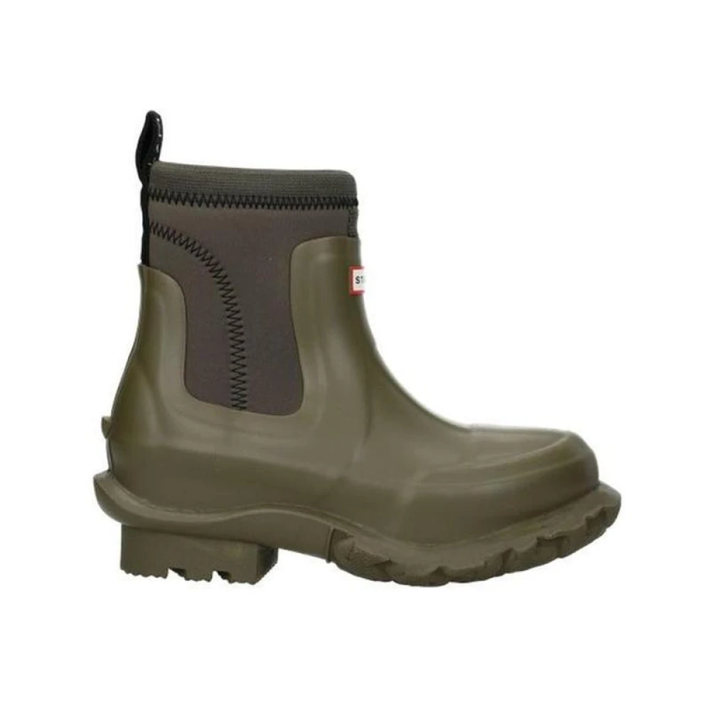 Hunter Women's Green Wellies, 2 Uk, Rubber Rain Boots