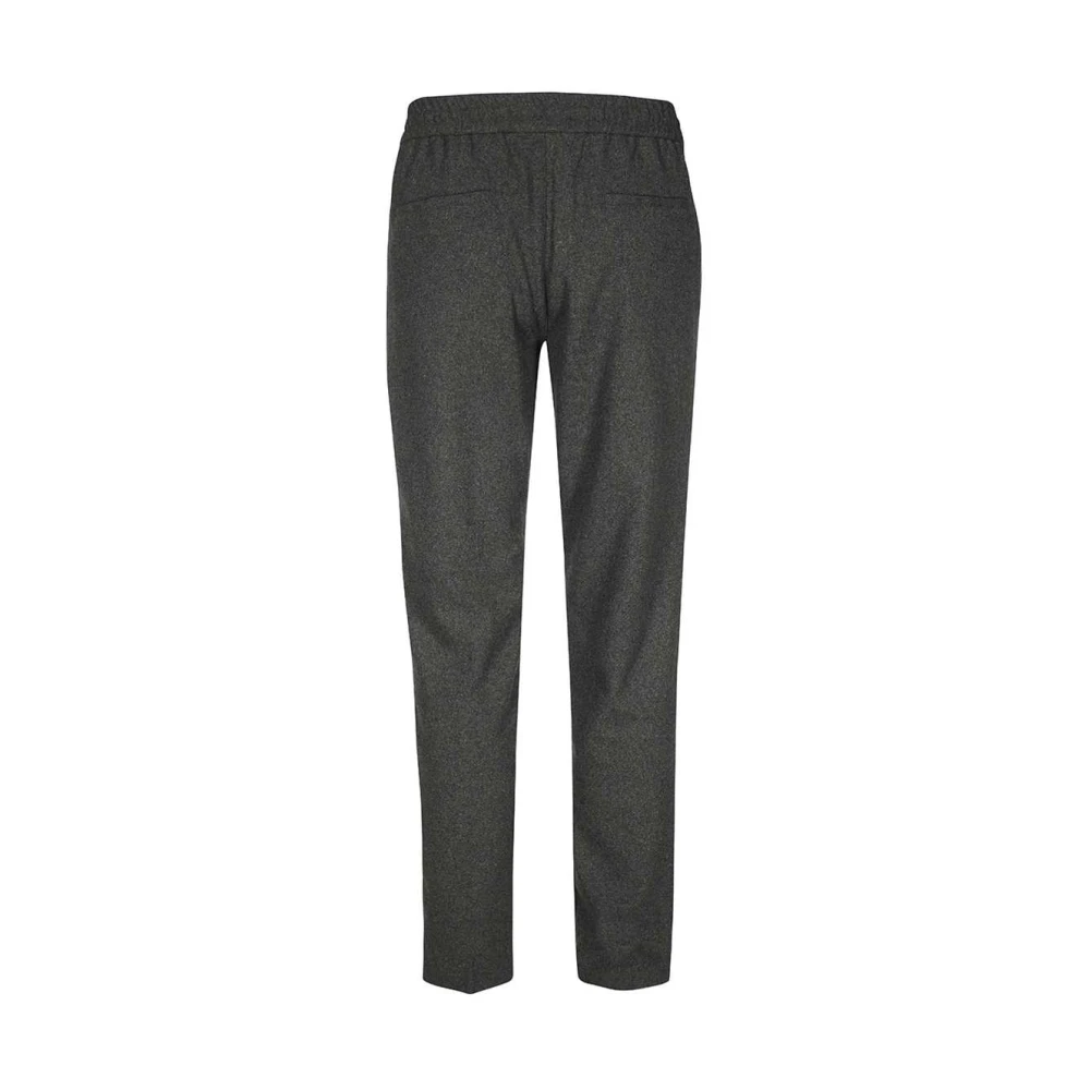 Les Deux Wollen broek met zakken Gray Heren