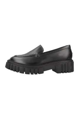 Läder Page Loafers