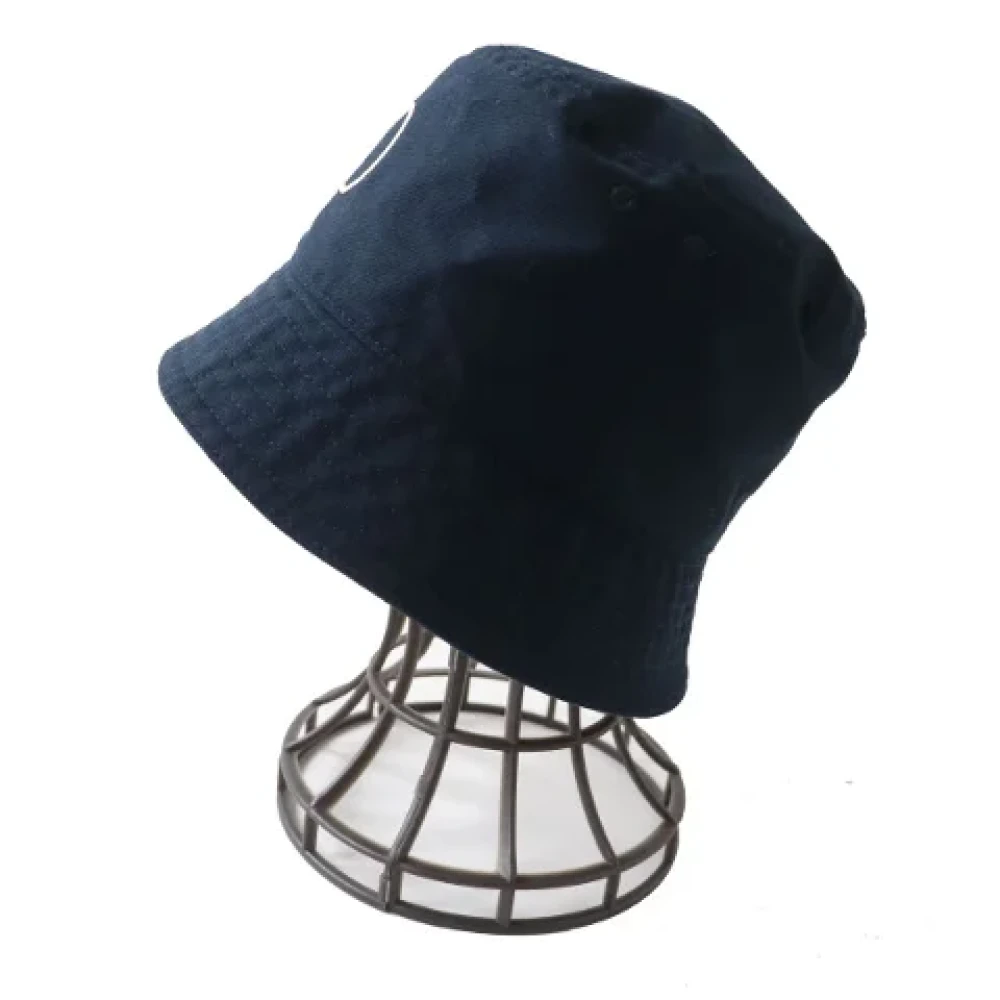 Valentino Vintage Pre-owned Cotton hats Blue Dames