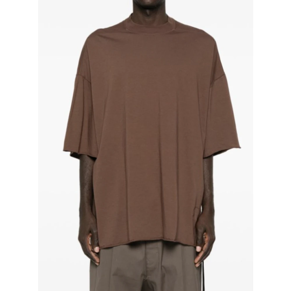 Rick Owens Terra T-Shirt Brown Heren