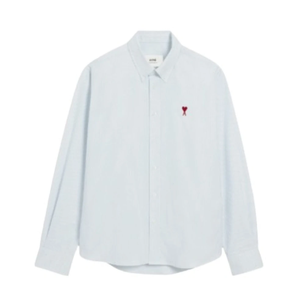 Ami Paris Uomo Blu Magliette, Xl, New,